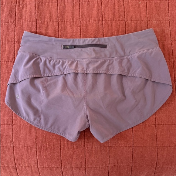 lululemon athletica Dusty Purple Athletic Shorts size 8 - Picture 2 of 4